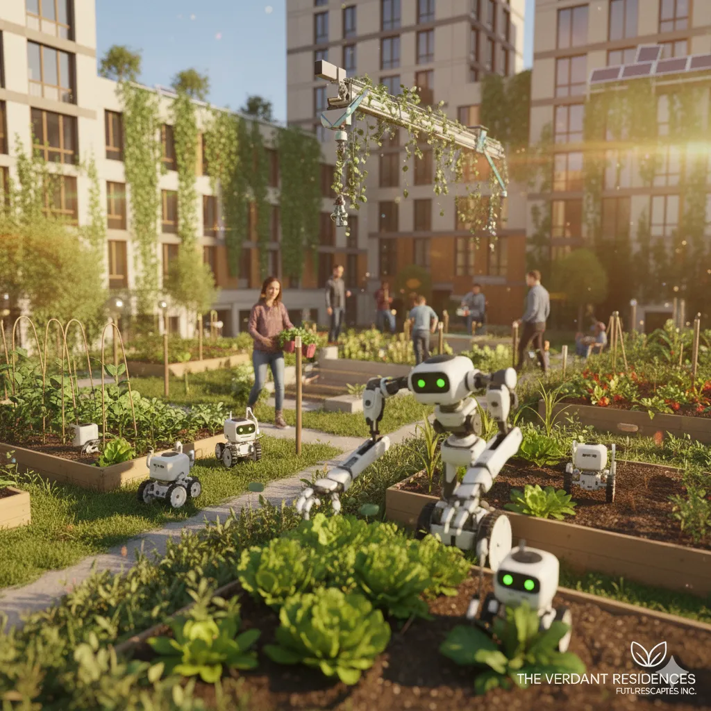 Bimanual robot preparing fresh vegetables in commercial kitchen
